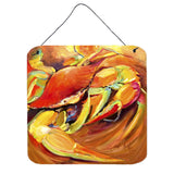 Caroline'S Treasures Crab Spice Wall Or Door Hanging Prints, 6 X 6