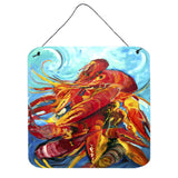 Caroline'S Treasures Crawfish Wall Or Door Hanging Prints, 6 X 6