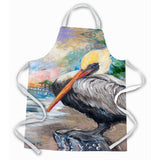 Caroline'S Treasures Jmk1288Apron Bay View Pelican Apron, Large, Multicolor
