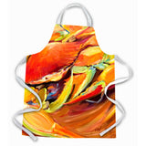 Caroline'S Treasures Jmk1294Apron Spice Crab Apron, Large, Multicolor