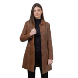 Jammie Women's Lambskin Leather Coat