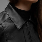 Fleur Women's Lambskin Leather Jacket