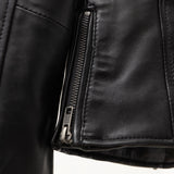 Bethany Women's Asymmetrical Leather Jacket