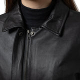 Darlene Women's Black Genuine Leather Jacket