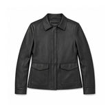 Darlene Women's Black Genuine Leather Jacket
