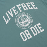 Live Free or Die T-Shirt - Sea Glass Green
