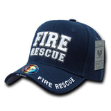 Deluxe Law Enf. Caps, Fire Rescue, Navy