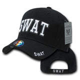 Deluxe Law Enf. Caps, Swat, Black