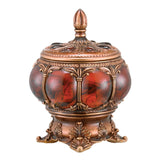 11.5,, Tall Polyresin Decorative Jewelry Box, Victorian Style