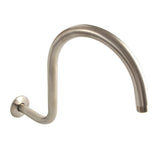 Kingston Brass K114C8 Restoration 14Inch Shower Arm and Flange, Brushed Nickel
