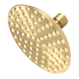 Kingston Brass K135A7 Victorian 51/4 in. Diameter Brass Showerhead, Brushed Brass