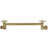 Kingston Brass K153A2 10 HighLow Shower Arm Adjustable, Polished Brass