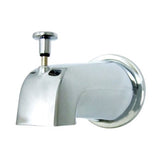 Kingston Brass K188E1 Made To Match Diverter Tub Spout With Flange 1/2 IPS, Polished Chrome