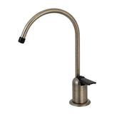 Kingston Brass K6193 Americana Single-Handle Water Filtration Faucet, Antique Brass