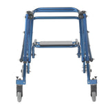 Nimbo 2G Lightweight Posterior Walker With Seat, Medium, Knight Blue