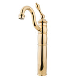 Kingston Brass Kb1422Al Vessel Sink Faucet, Polished Brass