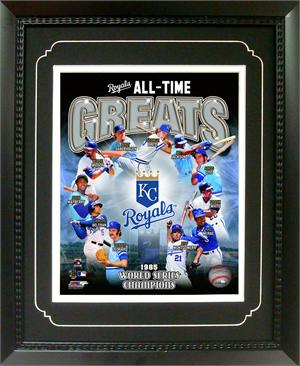 11X14 Deluxe Frame - Kansas City Royals Greats