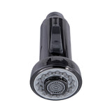 Kingston Brass Kdh8410 2-Function Pull-Down Kitchen Faucet Sprayer, Black Stainless Steel