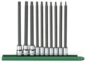 10Pc Long Torx Set T8-T50