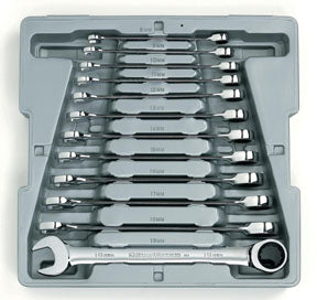 12Pc Met Cmb Gear Wrn Set