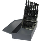 1.00mm 13.00mm x .5mm 25 Piece HSS Black & Gold Jobber Length Drill Bit Set, KFD4025SET