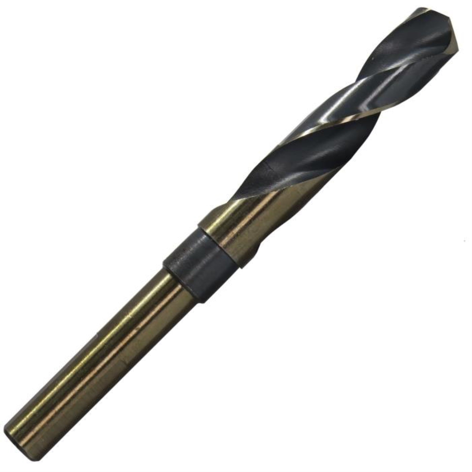 1'' Reduced Shank Hss Black & Gold Kfd Drill Bit, 1/2'' Shank, 3-Flat Shank, Kfdrsd1
