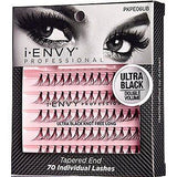 i•ENVY - PKPE06UB Ultra Black Individual Knot Free Long 70pc (Limited)