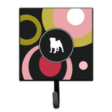 Caroline'S Treasures Kj1053Sh4 Pug Leash Holder Or Key Hook, Small, Multicolor