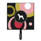 Caroline'S Treasures Kj1079Sh4 Schnauzer Leash Holder Or Key Hook, Small, Multicolor