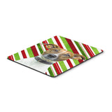 Caroline'S Treasures Candy Cane Holiday Christmas Jack Russell Terrier Mouse Pad/Hot Pad/Trivet (Kj1169Mp)
