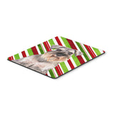 Caroline'S Treasures Candy Cane Holiday Christmas Schnauzer Mouse Pad/Hot Pad/Trivet (Kj1172Mp)