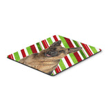 Caroline'S Treasures Candy Cane Holiday Christmas German Shepherd Mouse Pad/Hot Pad/Trivet (Kj1173Mp)