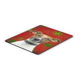 Caroline'S Treasures Red Snowflakes Holiday Christmas Jack Russell Terrier Mouse Pad/Trivet (Kj1183Mp)