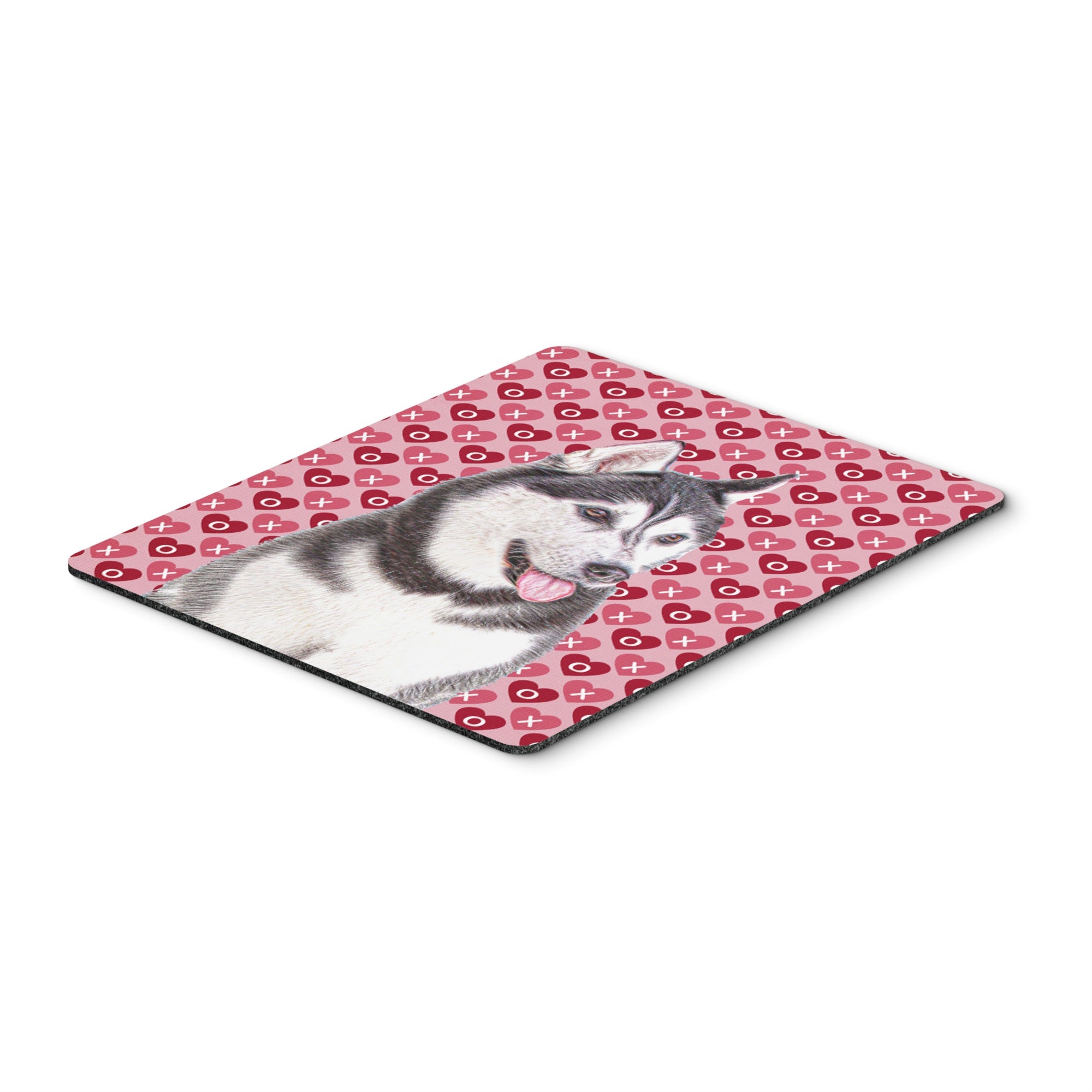 Caroline'S Treasures Hearts Love & Valentine'S Day Alaskan Malamute Mouse Pad/Hot Pad/Trivet (Kj1189Mp)