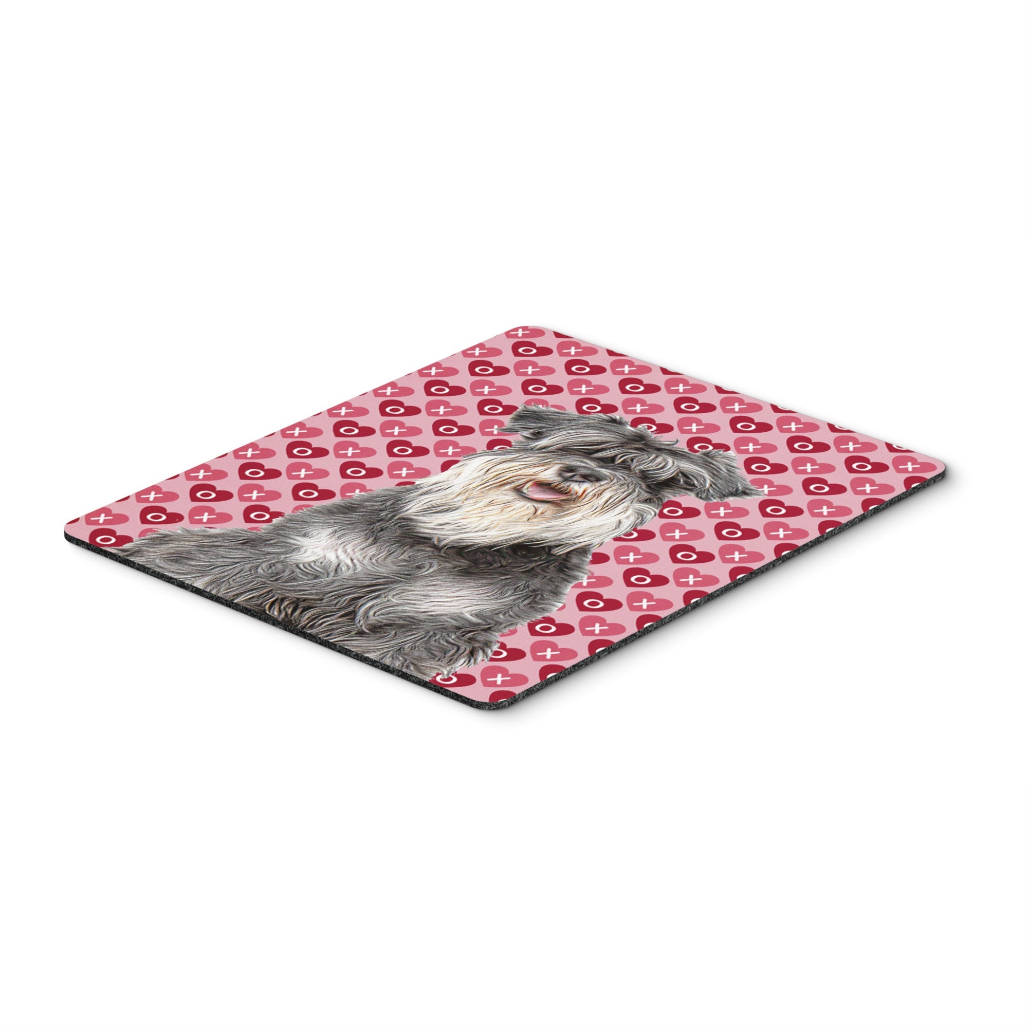 Caroline'S Treasures Hearts Love & Valentine'S Day Schnauzer Mouse Pad/Hot Pad/Trivet (Kj1192Mp)