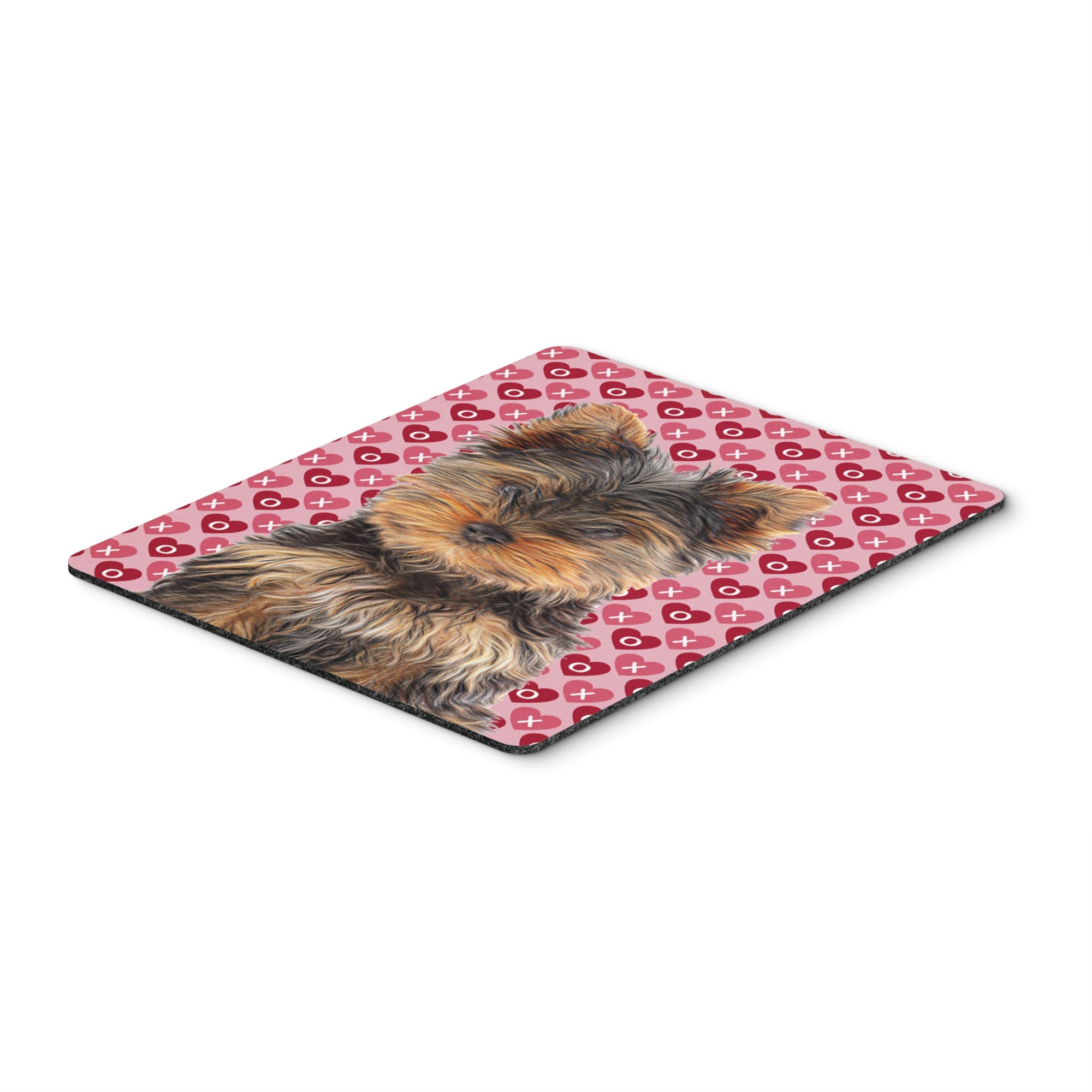 Caroline'S Treasures Hearts Love And Valentine'S Day Yorkie Puppy/Yorkshire Terrier Mouse Pad (Kj1195Mp)