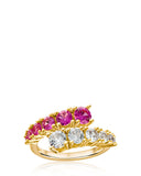 Round CZ Wrap Ring