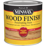 223504444 Minwax Wood Finish Penetrating Stain, Cherry, 1/2 Pt.