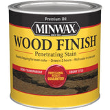227184444 Minwax Wood Finish Penetrating Stain, Ebony, 1/2 Pt.
