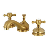 Kingston Brass Ks1167Bx 8 In. Widespread Bathroom Faucet, Brushed Brass