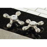 Kingston Brass Ks1208Ax Wall Mount Kitchen Faucet, Brushed Nickel