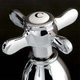 Kingston Brass Ks1601Bex 4 In. Centerset Bathroom Faucet, Polished Chrome