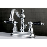 Kingston Brass Ks1601Pkl 4 In. Centerset Bathroom Faucet, Polished Chrome