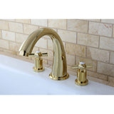 Kingston Brass Ks2362Zx Millennium Roman Tub Faucet, Polished Brass