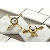 Kingston Brass Ks288Pb Essex Clawfoot Tub Faucet With Hand Shower, Polished Brass