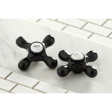 Kingston Brass Ks2980Ax 8 In. Widespread Bathroom Faucet, Matte Black