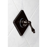 Kingston Brass Ks3045Al Single-Handle Three-Way Diverter Valve With Trim Kit, Oil Rubbed Bronze