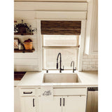 Kingston Brass Ksag8190Dl Reverse Osmosis System Filtration Water Air Gap Faucet, Matte Black