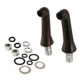 Kingston Brass KSEL268ORB Riser for Tub Filler Faucet KS268ORB, Oil Rubbed Bronze