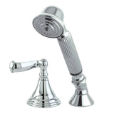 Kingston Brass Ksk5361Fltr Transfer Valve Set For Roman Tub Filler, Polished Chrome